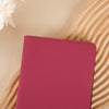 Lychee Pattern Leather Kindle Case - Bright Pink