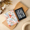 Embroidery Floral Book Sleeve - A