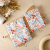 Embroidery Floral Book Sleeve - A