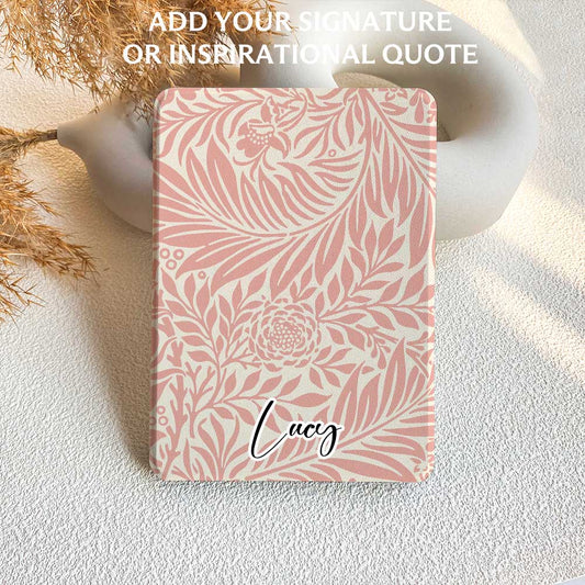 Tawny Flora | Kindle Case - Pink