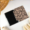 Brown&Black Hearts | Kindle Case