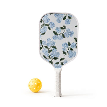 Blue Hydrangea Pickleball Paddle