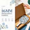 Blue Hydrangea Pickleball Paddle