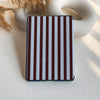Bordeaux Stripes | Kindle Case