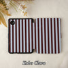 Bordeaux Stripes | Kindle Case