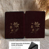 Burgundy Botanicals | Kindle Case