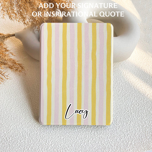 Buttercream Stripes | Kindle Case