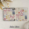 Kobo Libra tablet case with decorative pattern on a textured surface