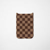 Checkerboard Art Brown Back Panel