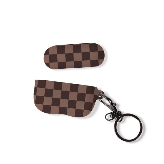 Checkerboard Art - Chocolate | Airpods Case