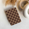 Checkerboard Art | Kindle Case - Chocolate