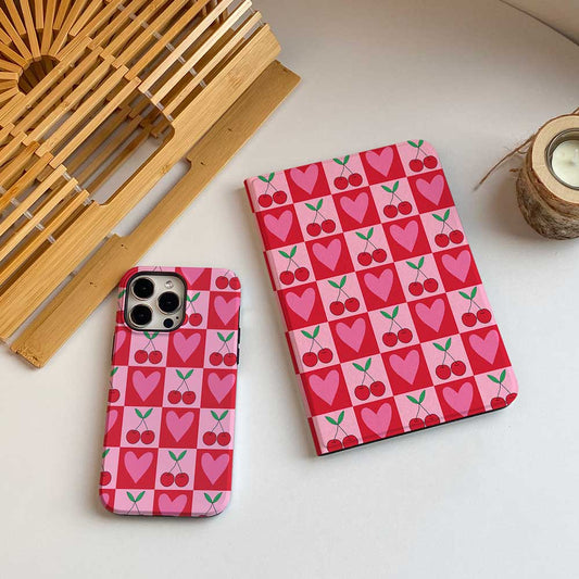 Cherry Checker  iPad Case