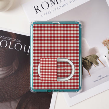 Gingham Snap & Switch Kindle Case