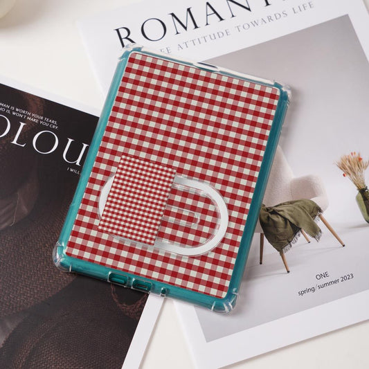 Gingham Snap & Switch Kindle Case