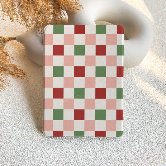 Christmas Checkerboard | Kindle Case