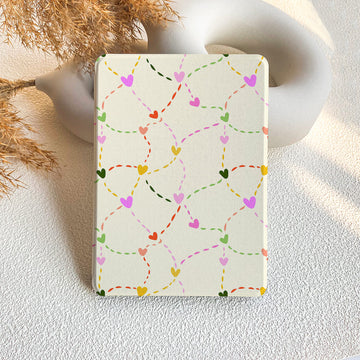 Dot Heart -A | Kindle Case