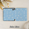 Dot Heart | Light Blue Kindle Case