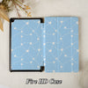 Dot Heart | Light Blue Kindle Case