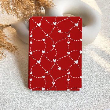Dot Heart | Red Kindle Case