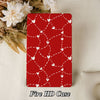 Dot Heart | Red Kindle Case