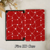 Dot Heart | Red Kindle Case