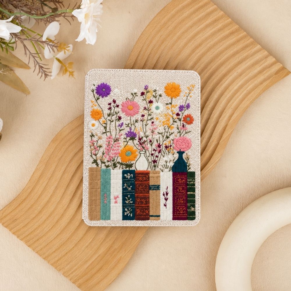 Embroidered Kindle Cases  & Book Sleeve