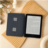 Embroidered Botanical Book Stack Kindle Cover