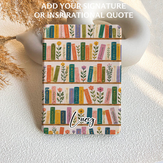 Floral Bookshelf | Kindle Case