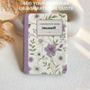 Floral COMPOSITION BOOK | Kindle Case - Purple