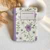 Floral COMPOSITION BOOK | Kindle Case - Purple