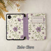 Floral COMPOSITION BOOK | Kindle Case - Purple