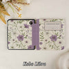 Floral COMPOSITION BOOK | Kindle Case - Purple