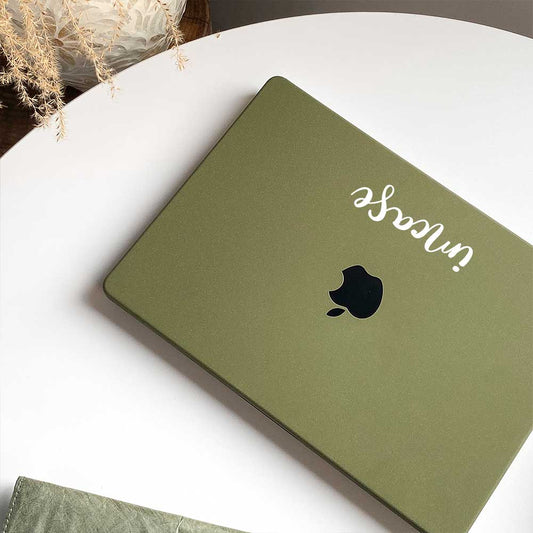 Frosted Green MacBook Case