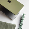 Frosted Green MacBook Case