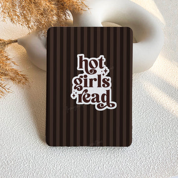 Hot Girls Read | Brown Kindle Case