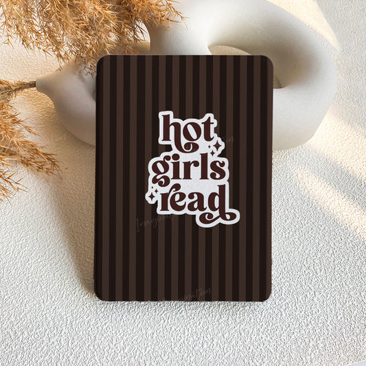 Hot Girls Read | Brown Kindle Case