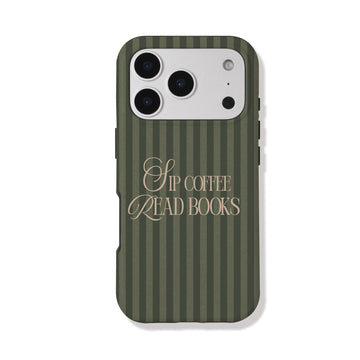 Sip Coffee Read Books | iPhone Case