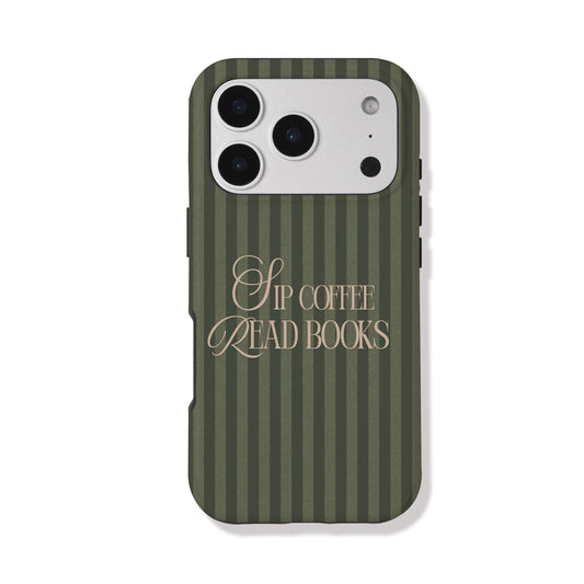 Sip Coffee Read Books | iPhone Case