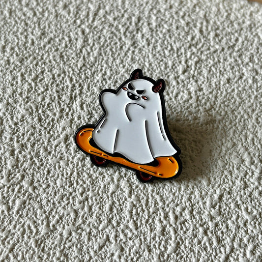 Halloween Ghost Enamel Pin