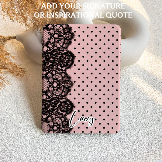 Ivory Floral Lace | Kindle Case