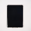 Black tablet case with clear border on a white background