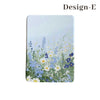 Floral & Book Lover Kindle Case with Hand Strap