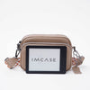 Kindle Leather Crossbody Bag – Brown