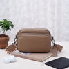 Kindle Leather Crossbody Bag – Brown