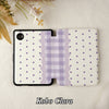 Lavender Gingham Lace | Kindle Case