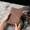 Luxury Croc Leather Kindle Case