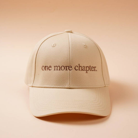 One More Chapter Cap