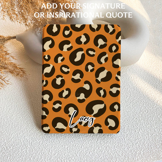 Orange Leopard | Kindle Case