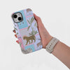 Pastel Safari Whimsy  | iPhone Case - A