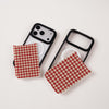 Red Plaid Back Panel
